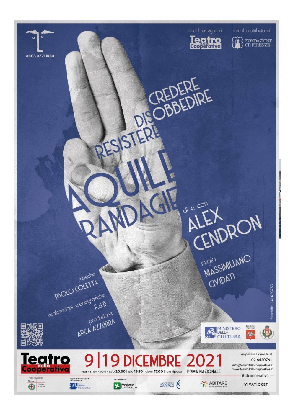 AQUILE RANDAGIE a teatro